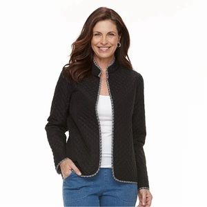 Croft & Barrow Quilted Reversible Jacket Size XXL